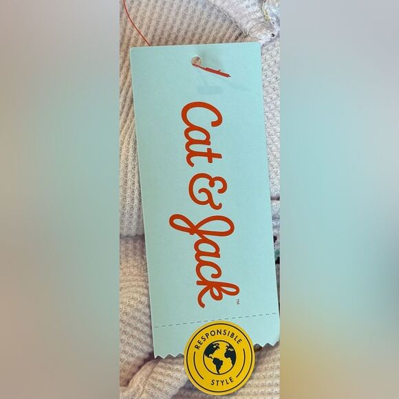 Cat & Jack Girls Kids Short Sleeve Lavender Horse Pattern Henley Tee. 5. 5T. NEW - Picture 5 of 8